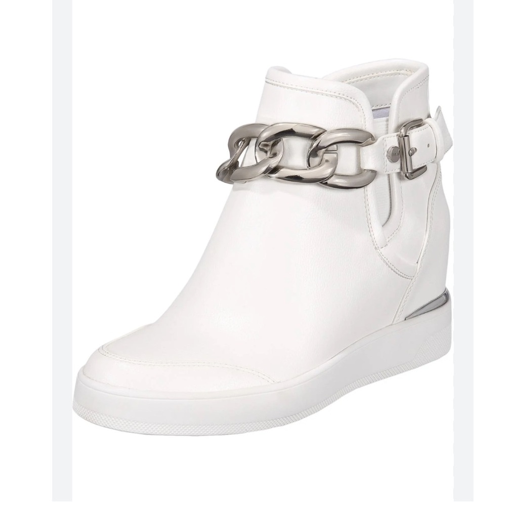 Aldo Ficacea fashion wedge sneakers booties #3